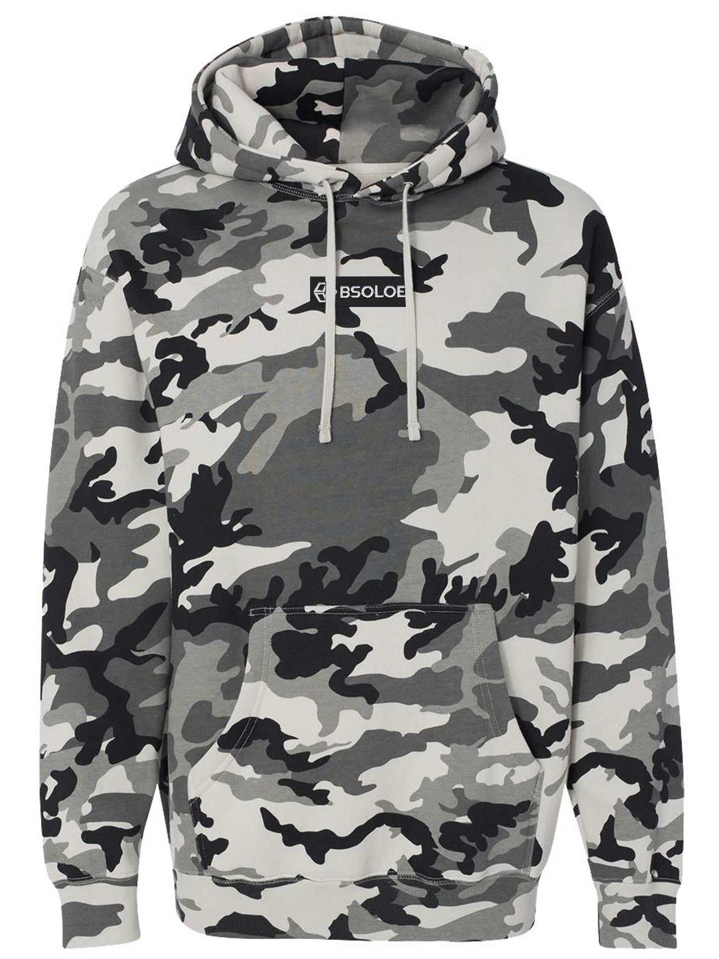 BSoloe Patch Camo Hoodie