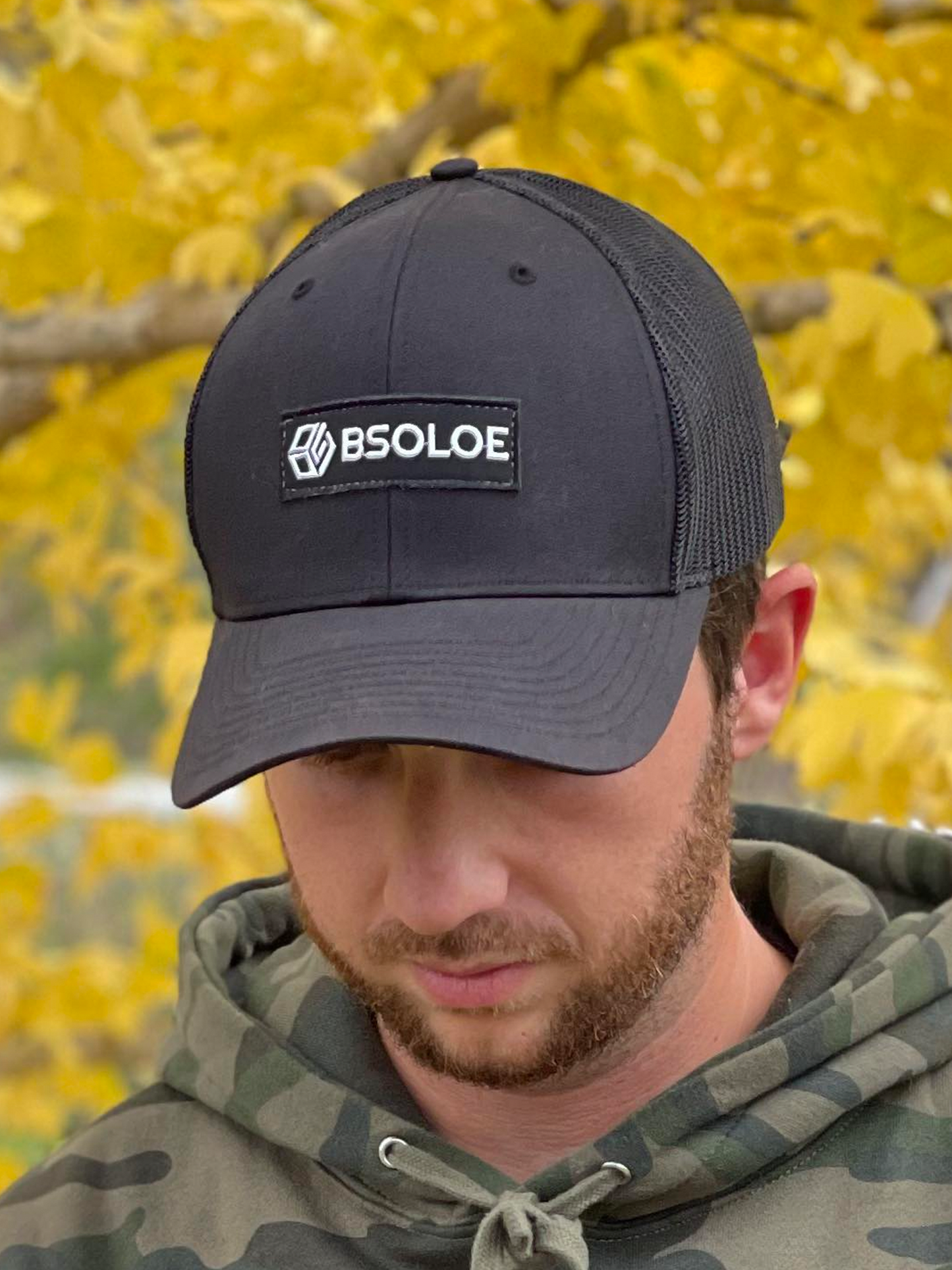 BSoloe Patch Trucker Hat